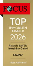 Immobilien-Bayer Mainz Focus-Auszeichnung Top Immobilien Makler 2026